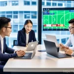 스포츠경영관리사와 스포츠 국제 규정 - **Image Prompt 1: The Rise of K-Sports Experts**
    A dynamic and diverse group of modern sports pr...