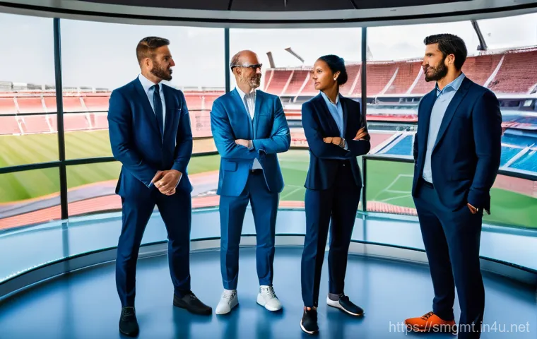 스포츠경영관리사와 스포츠 국제 규정 - **Image Prompt 2: Mastering Sports Management through Data**
A focused young professional, eithe... 스포츠경영관리사와 스포츠 국제 규정 - **Image Prompt 2: Mastering Sports Management through Data**
A focused young professional, eithe...